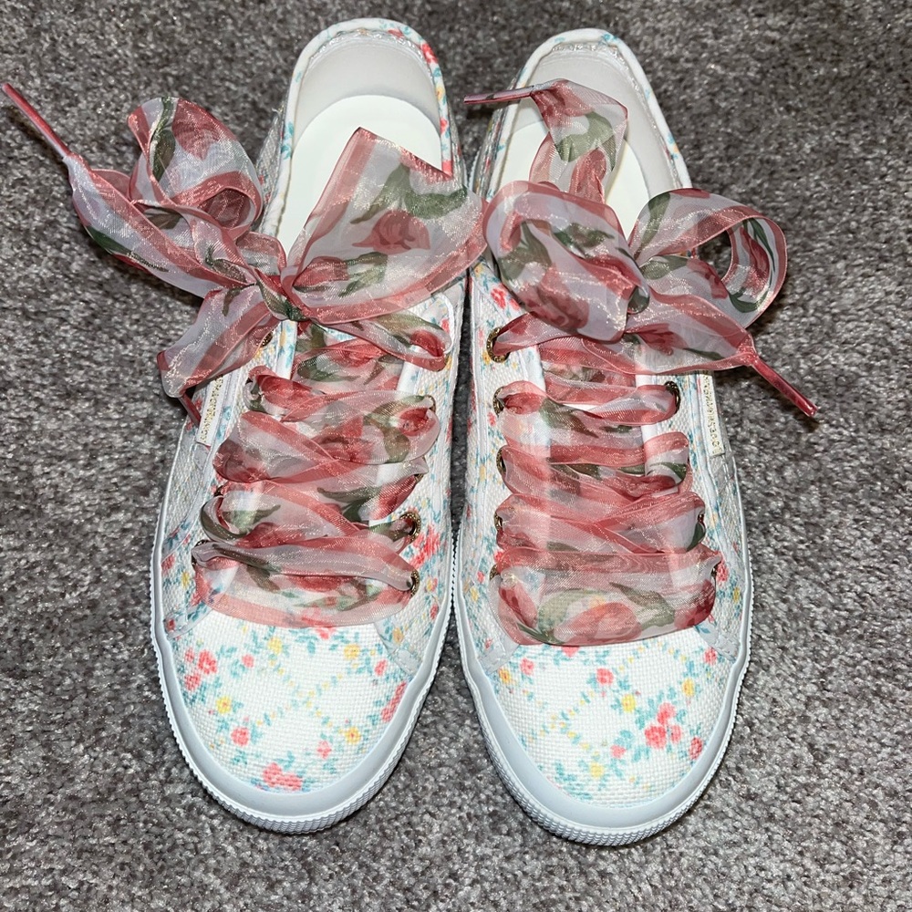 LoveShackFancy Superga Size 37 NWT